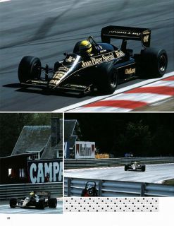 Ayrton Senna Lotus Renault F1 Formula 1 Photograph JPS 1985 GP 97T 98T 
