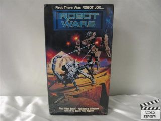 Robot Wars VHS Don Michael Paul Barbara Crampton 097361510231