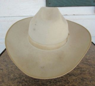 Good Mens Bailey XXXXX Beaver Cowboy Western Hat Size 7 1 2 Light 