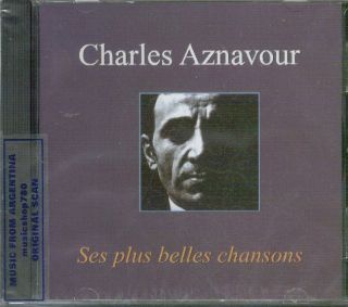 CHARLES AZNAVOUR, SES PLUS BELLES CHANSONS. FACTORY SEALED CD.