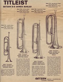   Deluxe Bugle Horn Marching Band Instrument Skokie Indians