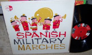 Spanish Military Marches Banda Aviacion de Madrid LP
