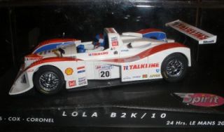 Lola B2K/10 1/32 scale slot car MINT in Box Brand new Spirit