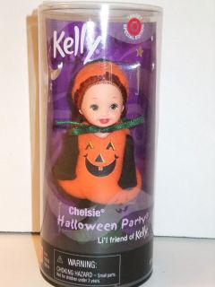 Barbie Kelly Doll 2000 Halloween Party Chelsie Pumpkin