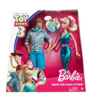 Disney Toy Story 3 Made for Each Other Barbie Ken Set New