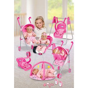 Graco Baby Doll ~TRAVEL SYSTEM~ High Chair~ Swing~ Stroller~ Gym~ Car 