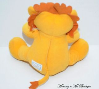 for your consideration is a hard to find baby einstein lion plush toy 