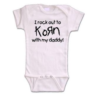Korn Baby Onsie Bodysuit Clothes Band Kids Shirt Kid NE