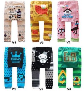 Infants Toddler Boys Girls Baby Clothes Leggings Tights Pants Bottom 