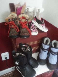   Boots Shoes ll Bean Crocs Baby Gap Sherpa Batman Converse