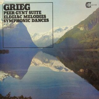 Grieg Vinyl LP Peer Gynt Suite Pye Collector GSGC 15018 UK VG EX 