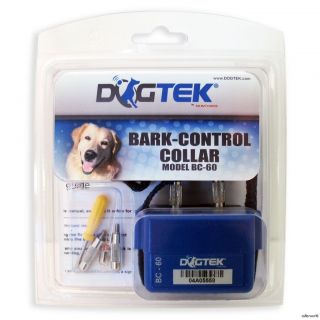 DOGTEK Bark Control Collar BC 60 No Bark Collar BC60