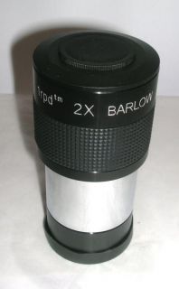 NEW 1rpd 2 inch 2X BARLOW Telescope Eyepiece Multi Coated Lens