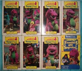 BARNEY & FRIENDS Time Life vhs Doctor Barney is Here,Playing it Safe 