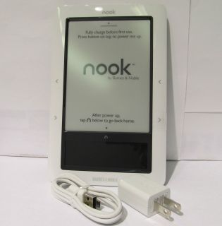 Barnes Noble NOOK eReader Tablet With WIFI 3G Color Touch Screen Panel 