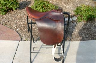 Barnsby Cutback English Saddle Quality Leather Saddleseat