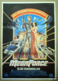   Movie Poster Megaforce Hal Needham Barry Bostwick Sci Fi 1982