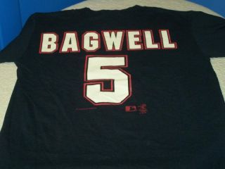 Jeff Bagwell 5 Houston Astros Jersey T Shirt Yth 10 12