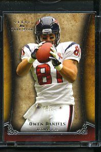 This auction is for Topps Vault First Edition card Owen Daniels 1/1 