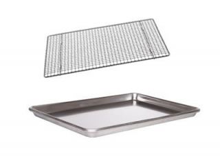 Jelly Roll Pan 18 x13 Cookie Sheet Wire Cooling Rack