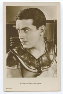 Movie Star Old Photo c1930 Postcard Richard Barthelmess