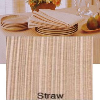 Bardwil Elements Tablecloth 60 x 84 Oblong Straw New