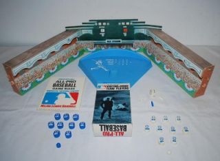   Baseball Game Vintage 1969 Ideal Toy Major League Board Game