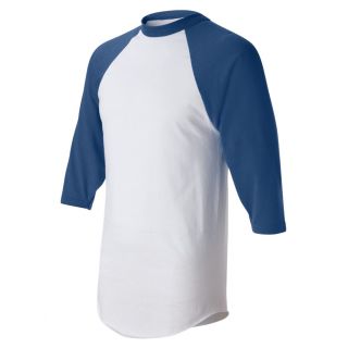 Augusta ¾ Sleeve Baseball Jersey T Shirt 3 4 Raglan Tee Team Sports 