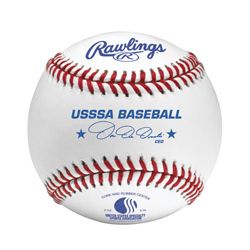 Rawlings Rolb 1 Leather USSSA Stamped Game Baseballs