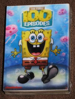 NEW Spongebob Squarepants The First 100 Episodes DVD Box Set Seasons 1 