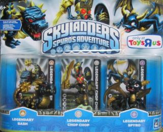 Skylanders Legendary Bash Chop Chop Spyro Toys R US Tru Exclusive 3 