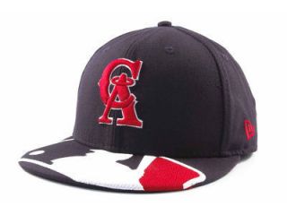   Los Angeles Natural MLB Baseball Logo Throwback Hat Cap 738 CA