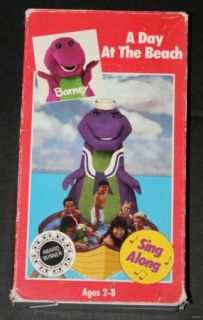 Barney and The Gang A Day at The Beach Sandy Duncan VHS