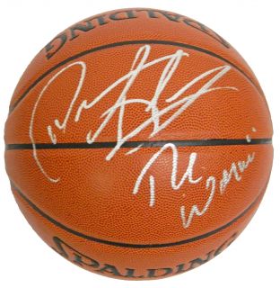   RODMAN Signed Spalding Indoor/Outdoor Basketball w/The Worm   SCHWARTZ
