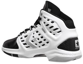   90 Converse Defcon Mid Mens Basketball Shoes White Black CBT