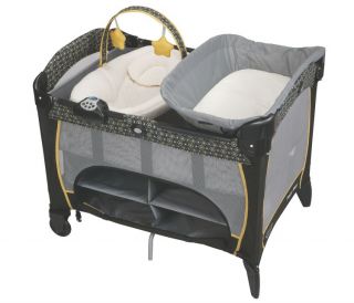 Graco Pack n Play Playard with Newborn Napper Station~Flare