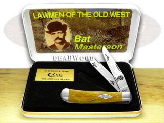 Case XX Bat Masterson 1 500 Antique Bone Trapper Knife