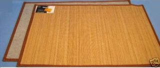 Bamboo Slatted Floor Mat Rug 60 x 90cm Brand New in Packet