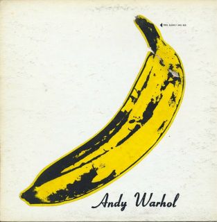   Velvet Underground Nico Andy Warhol Peelable Banana Cover Verve