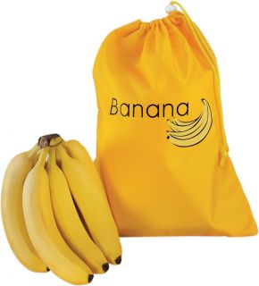 banana storage bag by miles kimball bananas stay deliciously fresh and 