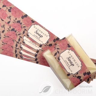 20pcs Vintage Rose Label For Soap,Baking,Candle, Multi Purpose Gift 