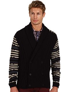 Just Cavalli Arrowhead Stripe Cardigan   