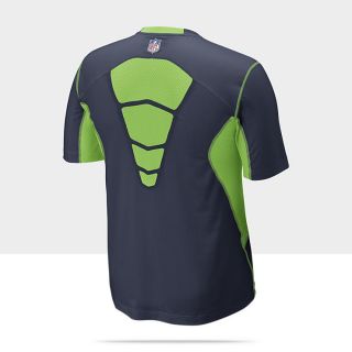 Nike Pro Combat Hypercool 20 Fitted Short Sleeve NFL Seahawks Mens 