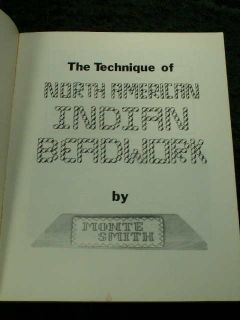 North American Indian Beadwork Smith Authentic Patterns Directions 