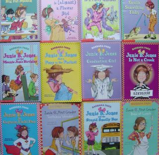 Lot of JUNIE B. JONES chapter books by Barbara Park