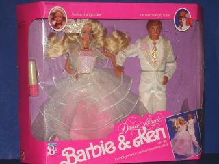 Dance Magic Barbie Ken Gift Set 1990 MIB Mattel