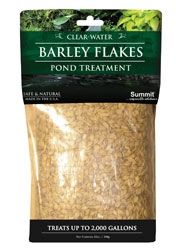 Summit Clear Water Barley Straw Flakes Treats 1000 Gal