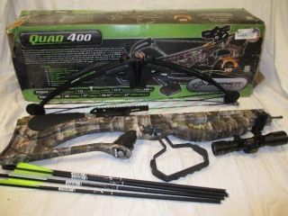 AS is Barnett 78071 outdoor sport hunting Quad 400 Compound Crossbow