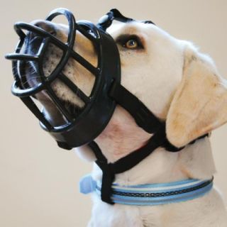 The Company Of Animals Baskerville Ultra Muzzle restricts 