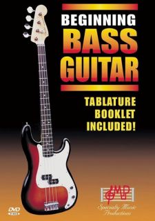 smp beginning bass guitar dvd several months of valuable lessons are 